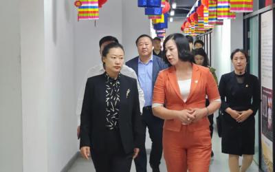 石琦华到和龙市调研